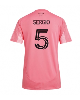 Billige Fotballdrakt Inter Miami Sergio Busquets #5 Replika Hjemmedrakt Dame 2025-26 Kortermet Billige Fotballdrakt Inter Miami Sergio Busquets #5 Replika Hjemmedrakt Dame 2025-26 Kortermet